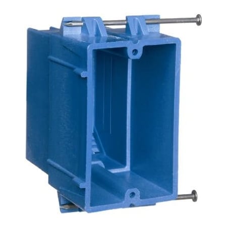 Abb Electrical Box, 22 cu in, Outlet Box Type, 1 Gang, PVC BH122A-UPC